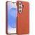 Шкіряний чохол MELKCO Leather Case для Samsung Galaxy S26 Plus (S947) - Orange