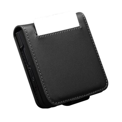 Шкіряний чохол QIALINO Wallet Case (FF) для Samsung Galaxy Flip 8 - Black