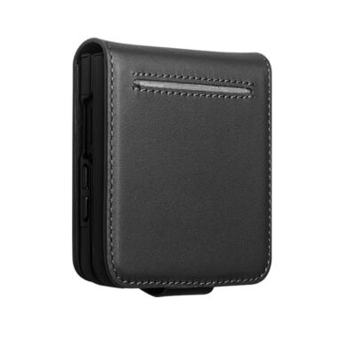 Шкіряний чохол QIALINO Wallet Case (FF) для Samsung Galaxy Flip 8 - Black