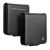 Шкіряний чохол QIALINO Wallet Case (FF) для Samsung Galaxy Flip 8 - Black
