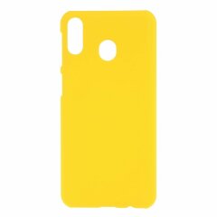 Пластиковый чехол Deexe Hard Shell для Samsung Galaxy M20 (M205) - Yellow