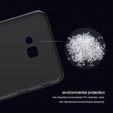 Пластиковый чехол NILLKIN Frosted Shield для Samsung Galaxy J4+ (J415) - Gold
