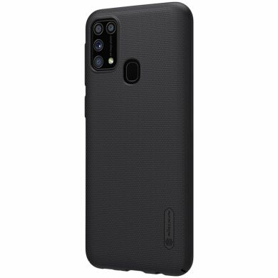 Пластиковый чехол NILLKIN Frosted Shield для Samsung Galaxy M31 (M315) - Black