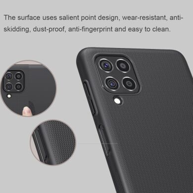 Пластиковый чехол NILLKIN Frosted Shield для Samsung Galaxy M62 - Black