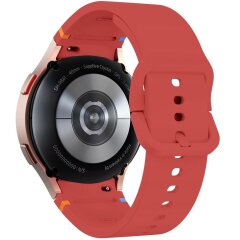 Ремінець Deexe Elino Strap для Samsung Galaxy Watch 4 / 5 / 6 / 7 / FE (40mm) - Red