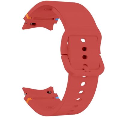 Ремінець Deexe Elino Strap для Samsung Galaxy Watch 4 / 5 / 6 / 7 / FE (40mm) - Red