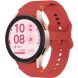 Ремінець Deexe Elino Strap для Samsung Galaxy Watch 4 / 5 / 6 / 7 / FE (40mm) - Red