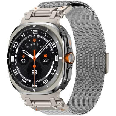 Ремешок Deexe Milanese Design для Samsung Galaxy Watch Ultra (47mm) - Silver
