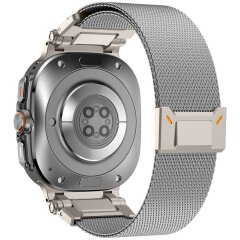 Ремешок Deexe Milanese Design для Samsung Galaxy Watch Ultra (47mm) - Silver