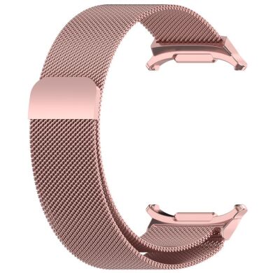 Ремешок Deexe Milanese Stainless Steel для Samsung Galaxy Watch Ultra (47mm) - Rose Pink