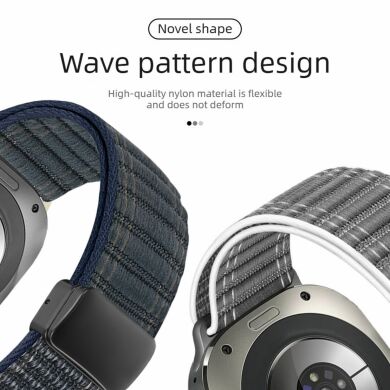 Ремінець Deexe Nylon Strap для Samsung Galaxy Watch Ultra (47mm) / Ultra (2025) - Sapphire