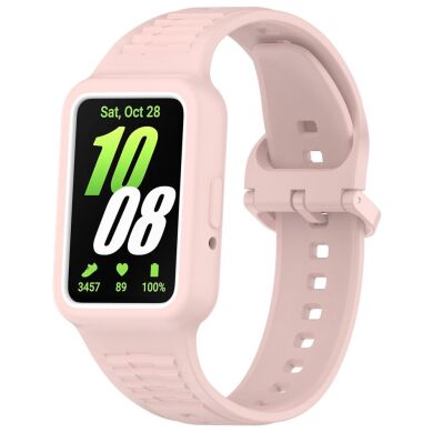 Ремешок Deexe Prime Strap для Samsung Galaxy Fit 3 - Light Pink