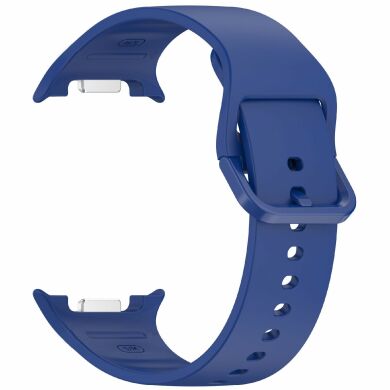 Ремешок Deexe Silicone Band для Samsung Galaxy Watch 8 (40/44mm) / 8 Classic - Blue