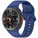 Ремешок Deexe Silicone Band для Samsung Galaxy Watch 8 (40/44mm) / 8 Classic - Blue. Фото 2 из 7