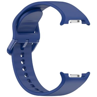 Ремешок Deexe Silicone Band для Samsung Galaxy Watch 8 (40/44mm) / 8 Classic - Blue