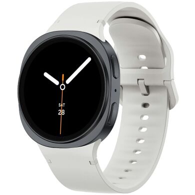 Ремешок Deexe Soft Silicone для Samsung Galaxy Watch 8 (40/44mm) / 8 Classic - White