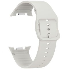 Ремешок Deexe Soft Silicone для Samsung Galaxy Watch 8 (40/44mm) / 8 Classic - White