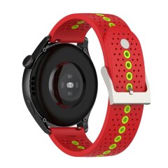 Ремінець Deexe Sport Style для часов с шириной крепления 22 мм - Red / Green