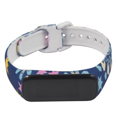 Ремешок Deexe Style Strap для Samsung Fit E (SM-R375) - Colored Five-pointed Star