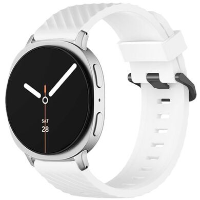 Ремешок KALEBOL Tire Pattern для Samsung Galaxy Watch 8 (40/44mm) / 8 Classic - White