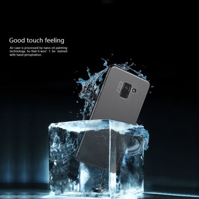 Пластиковий чохол NILLKIN Air Series для Samsung Galaxy A8+ 2018 (A730), Черный