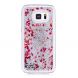 Силиконовая накладка Deexe Fashion Glitter для Samsung Galaxy S7 (G930) - Silver. Фото 2 из 7
