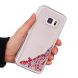 Силиконовая накладка Deexe Fashion Glitter для Samsung Galaxy S7 (G930) - Silver. Фото 5 из 7