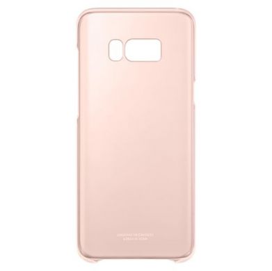 Пластиковий чохол Clear Cover для Samsung Galaxy S8 Plus (G955) EF-QG955CBEGRU, Рожевий