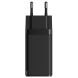 Сетевое зарядное устройство Baseus GaN2 Pro Quick Charger (65W) + кабель Type-C (CCGAN2P-B01) - Black. Фото 2 из 26