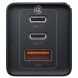 Сетевое зарядное устройство Baseus GaN2 Pro Quick Charger (65W) + кабель Type-C (CCGAN2P-B01) - Black. Фото 3 из 26