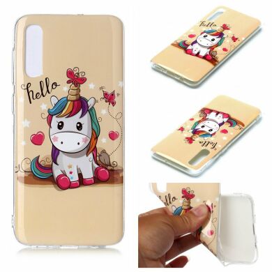 Силіконовий (TPU) чохол Deexe Life Style для Samsung Galaxy A50 (A505) / A30s (A307) / A50s (A507), Unicorn