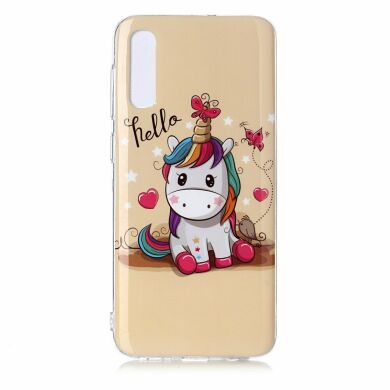Силіконовий (TPU) чохол Deexe Life Style для Samsung Galaxy A50 (A505) / A30s (A307) / A50s (A507), Unicorn