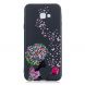 Силіконовий (TPU) чохол Deexe Life Style для Samsung Galaxy J4+ (J415) - Flowered Girl and Butterfly