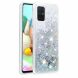 Силиконовый (TPU) чехол Deexe Liquid Glitter для Samsung Galaxy A71 (A715) - Baby Blue. Фото 2 из 7
