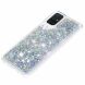Силиконовый (TPU) чехол Deexe Liquid Glitter для Samsung Galaxy A71 (A715) - Baby Blue. Фото 4 из 7