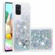 Силиконовый (TPU) чехол Deexe Liquid Glitter для Samsung Galaxy A71 (A715) - Baby Blue. Фото 1 из 7