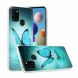 Силиконовый (TPU) чехол Deexe LumiCase для Samsung Galaxy A21s (A217) - Blue Butterfly. Фото 1 из 6