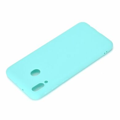 Силиконовый (TPU) чехол Deexe Matte Case для Samsung Galaxy M20 (M205) - Baby Blue