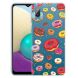 Силиконовый (TPU) чехол Deexe Pretty Glossy для Samsung Galaxy A02 (A022) / M02 - Doughnut. Фото 1 из 4