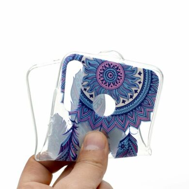 Силиконовый (TPU) чехол Deexe Pretty Glossy для Samsung Galaxy A20s (A207) - Dream Catcher