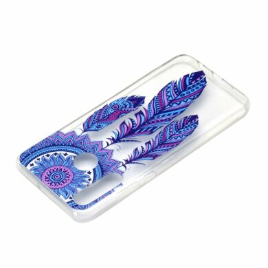 Силиконовый (TPU) чехол Deexe Pretty Glossy для Samsung Galaxy A20s (A207) - Dream Catcher