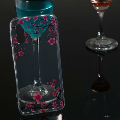 Силіконовий (TPU) чохол Deexe Pretty Glossy для Samsung Galaxy A40 (А405) - Wintersweet