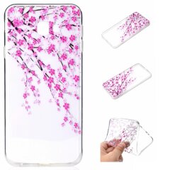 Силіконовий (TPU) чохол Deexe Pretty Glossy для Samsung Galaxy J4+ (J415) - Cherry Blossom