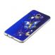 Силиконовый (TPU) чехол Deexe Pretty Glossy для Samsung Galaxy J6 2018 (J600) - Blue Butterfly. Фото 5 из 7