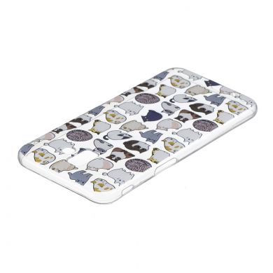 Силіконовий (TPU) чохол Deexe Pretty Glossy для Samsung Galaxy J6+ (J610), Cats