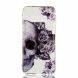 Силіконовий (TPU) чохол Deexe Pretty Glossy для Samsung Galaxy S10e (G970) - Skull and Flower
