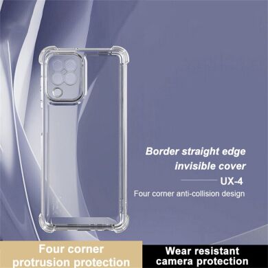 Силиконовый (TPU) чехол IMAK UX-4 Series для Samsung Galaxy A22 (A225) - Transparent