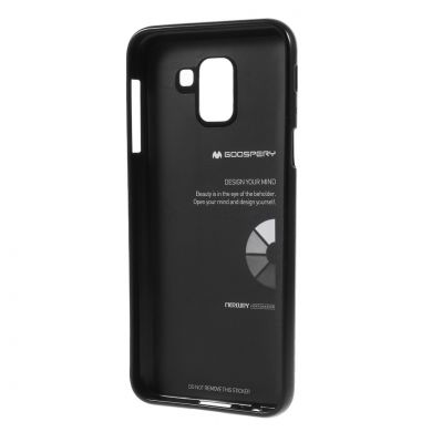 Силиконовый (TPU) чехол MERCURY iJelly Cover для Samsung Galaxy J6 2018 (J600) - Black