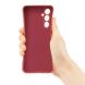 Силіконовий (TPU) чохол з кільцем Deexe Color Shell для Samsung Galaxy S26 FE - Red