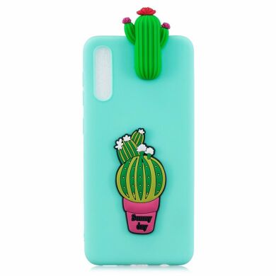 Силіконовий (TPU) чохол UniCase 3D Cartoon Pattern для Samsung Galaxy A50 (A505) / A30s (A307) / A50s (A507) - Cactus
